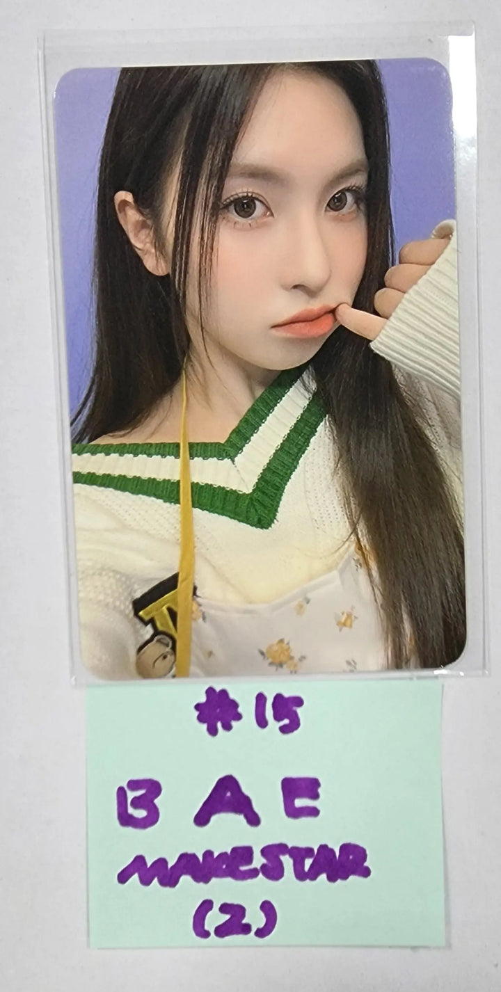 NMIXX 2nd Album "ENTWURF" - Makestar Fansign Event Photocard Round 4 - HALLYUSUPERSTORE