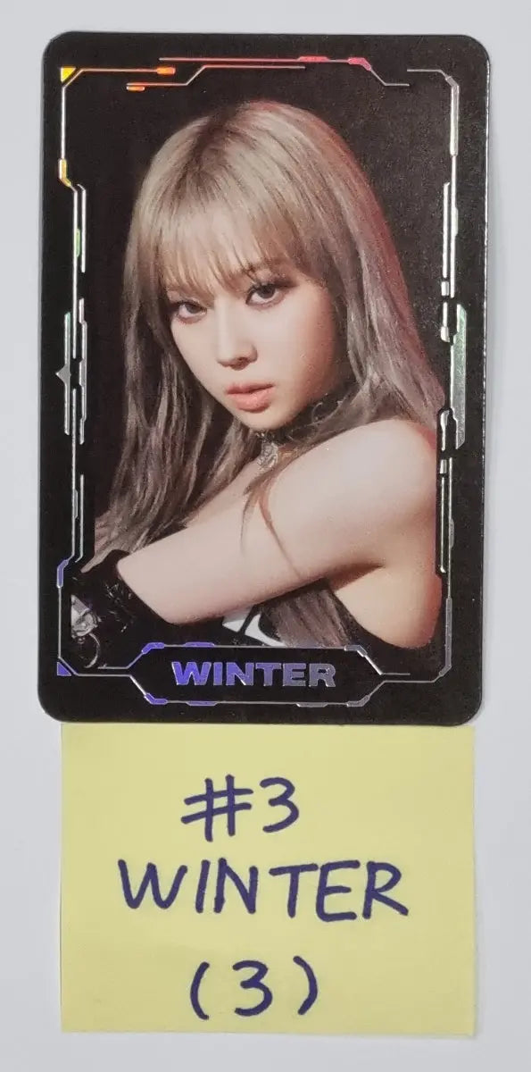 Aespa "Girls" - SMTOWN &amp; STORE Trading photocard - HALLYUSUPERSTORE