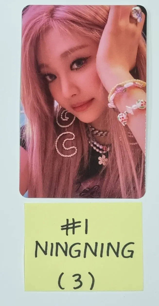 Aespa "Girls" - SMTOWN &amp; STORE Trading photocard - HALLYUSUPERSTORE