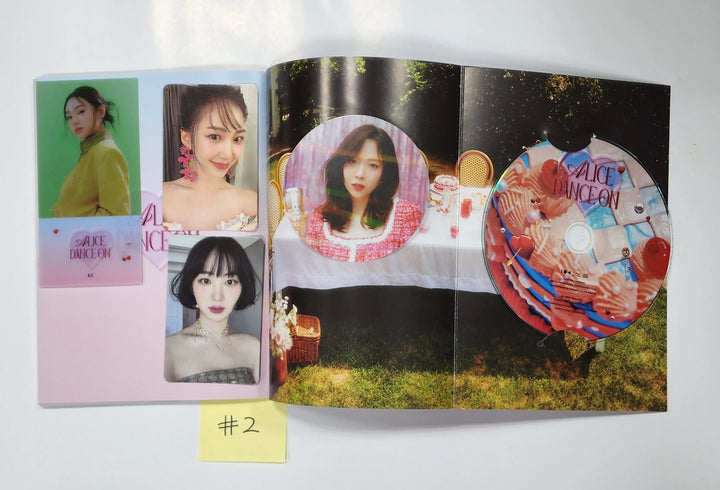 ALICE "DANCE ON" - Hand Autographed(Signed) Promo Album - HALLYUSUPERSTORE