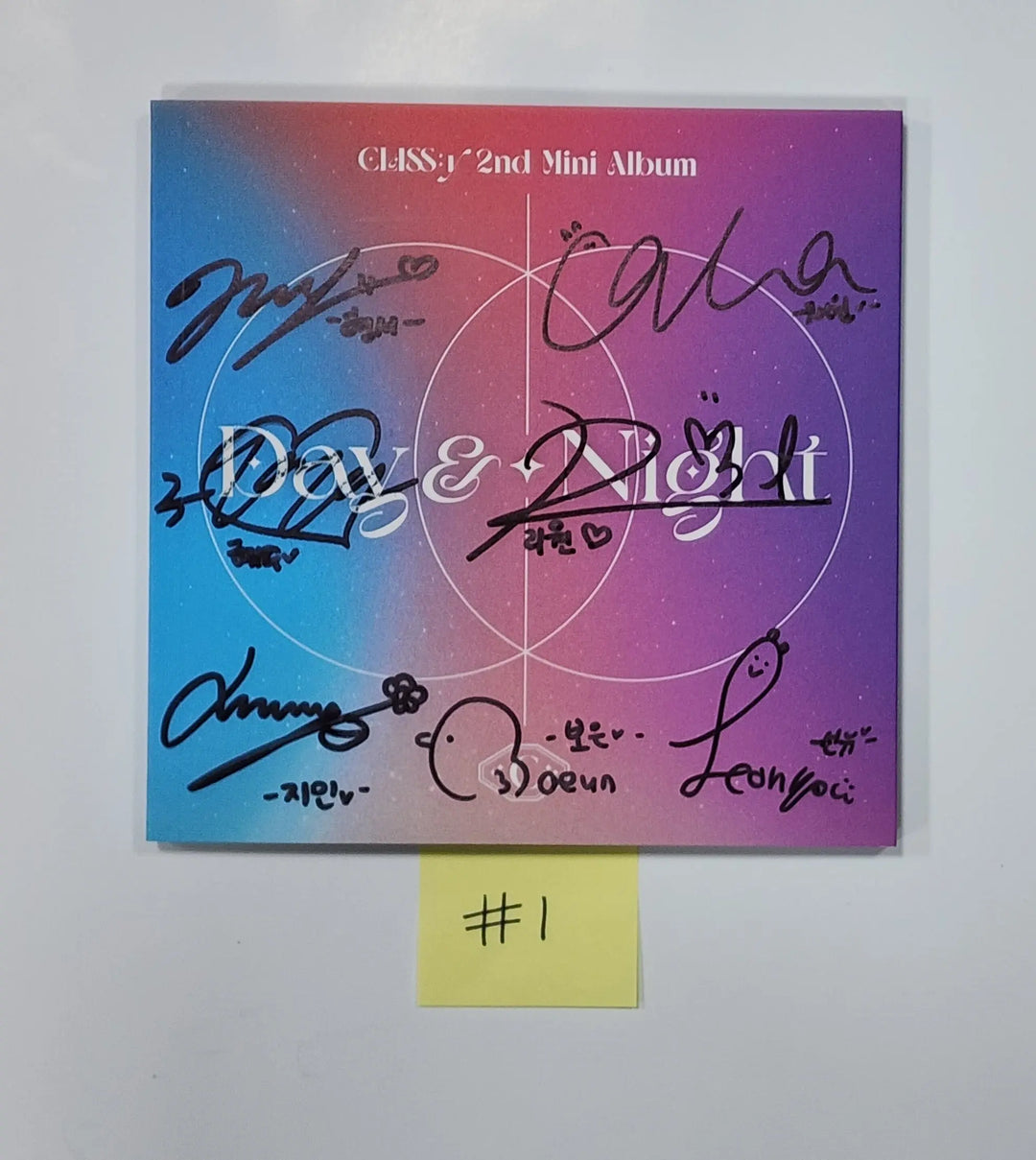 CLASS:y "Day &amp; Night" - Hand Autographed(Signed) Promo Album - HALLYUSUPERSTORE