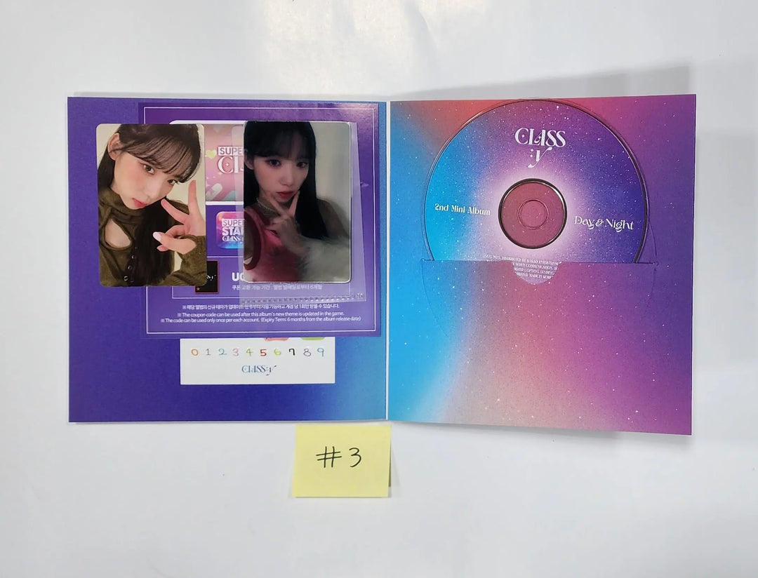 CLASS:y "Day &amp; Night" - Hand Autographed(Signed) Promo Album - HALLYUSUPERSTORE