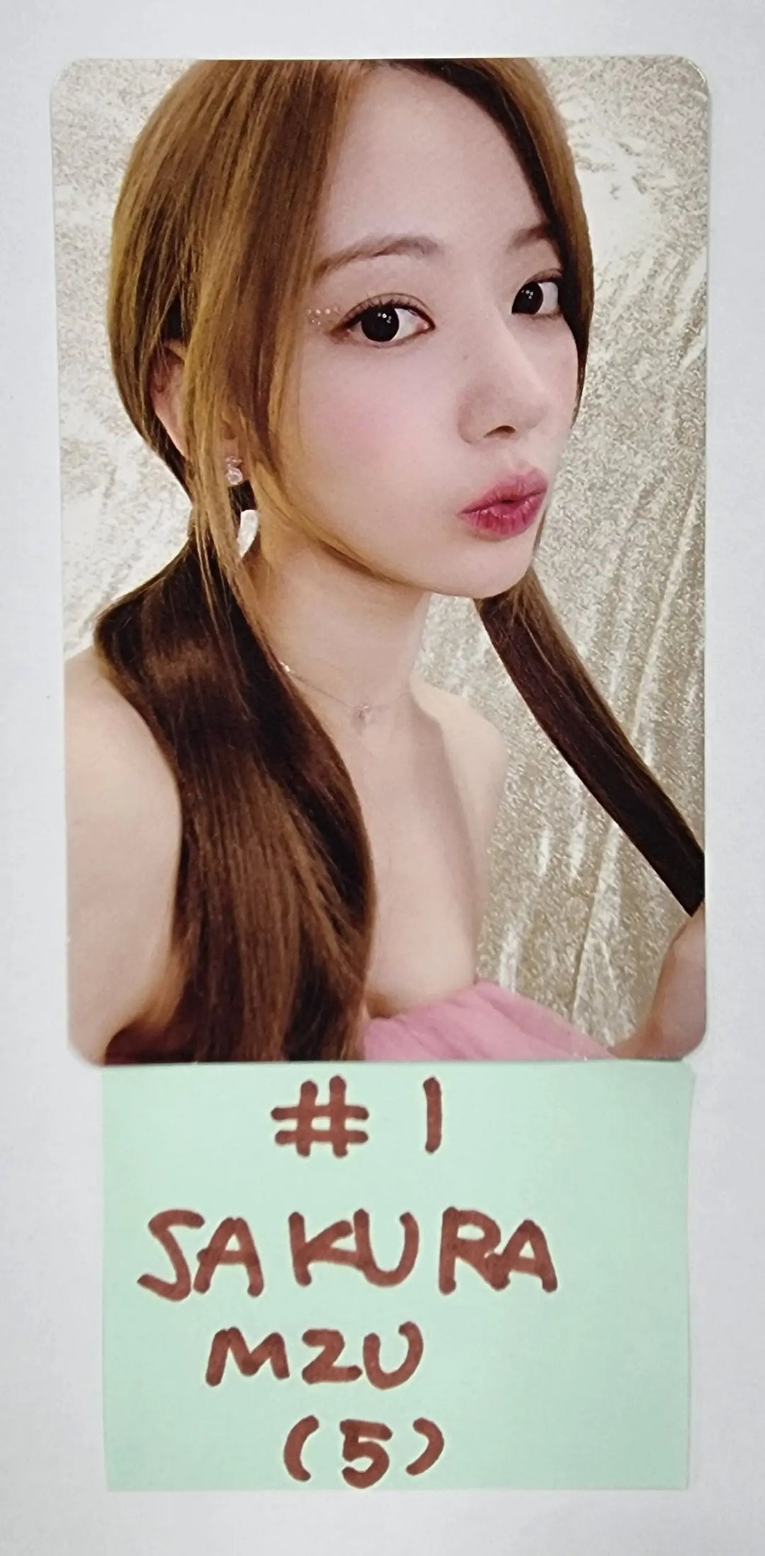 LE SSERAFIM "ANTIFRAGILE" 2nd Mini Album - M2U Fansign Event Photocard - HALLYUSUPERSTORE