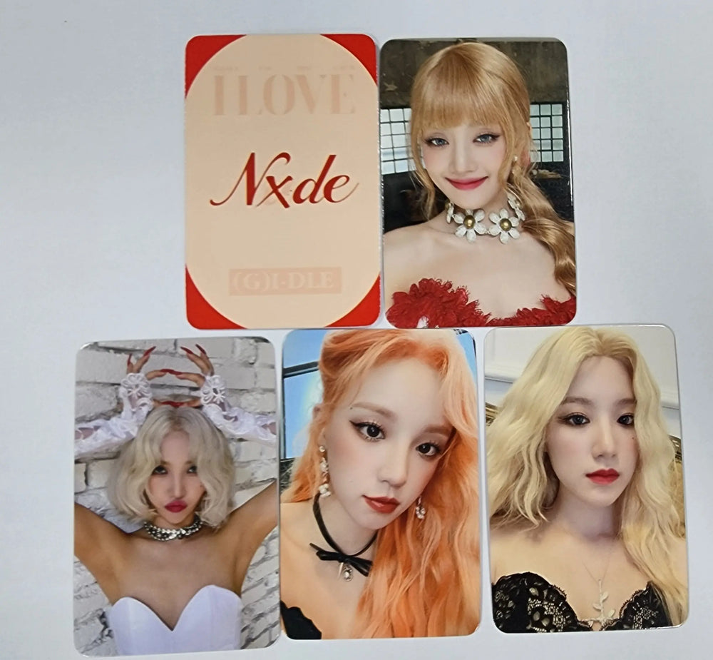 (g) I-DLE "I LOVE" - Soundwave Fansign Event Photocard Round 2 - HALLYUSUPERSTORE