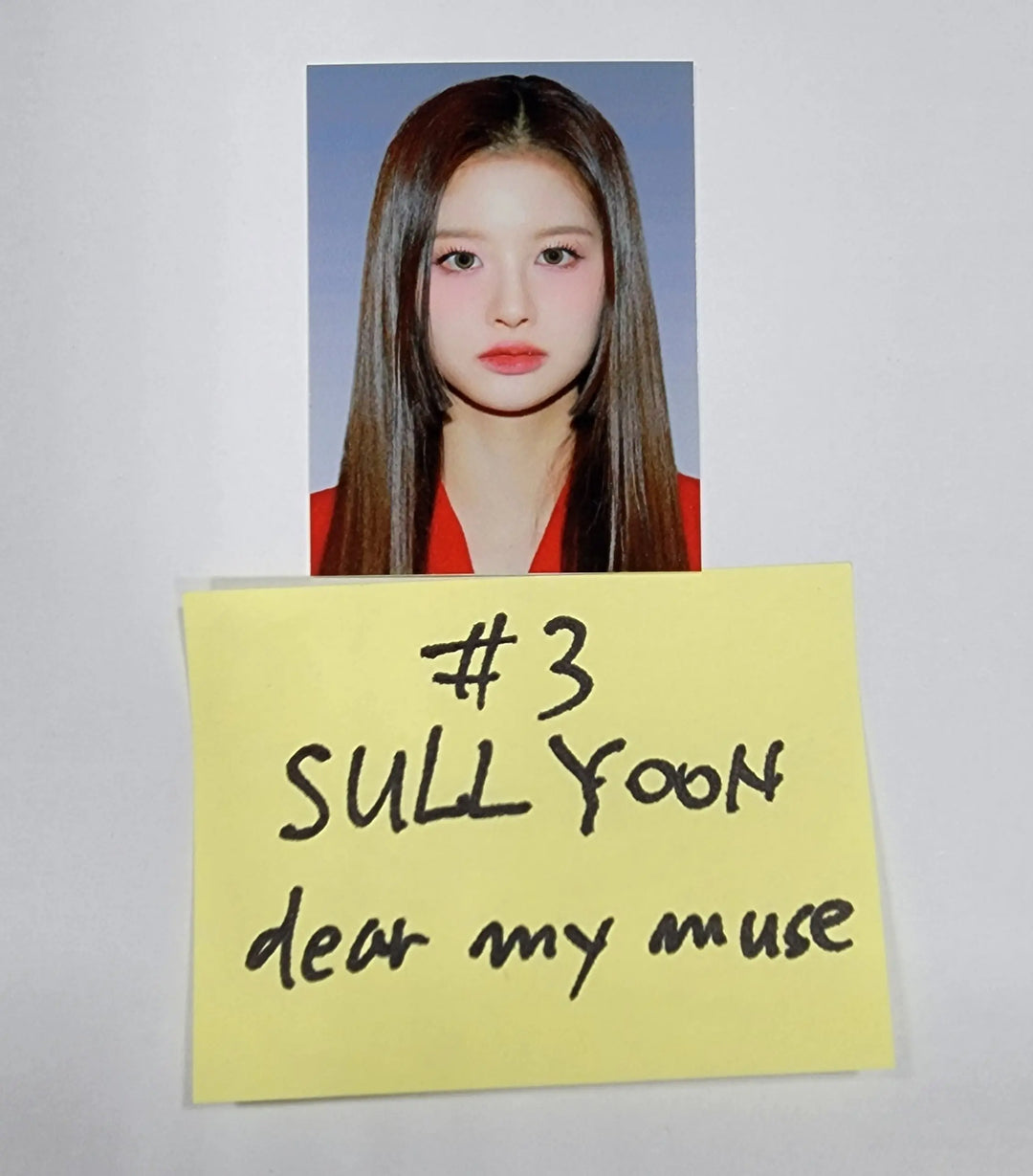NMIXX  "ENTWURF" 2nd Album - Dear My Muse Fansign Event ID Photo - HALLYUSUPERSTORE