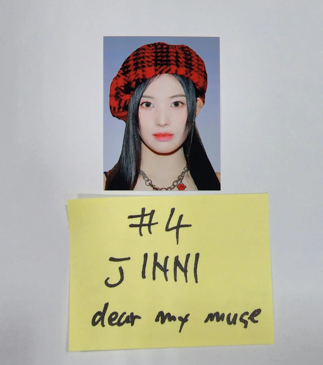 NMIXX  "ENTWURF" 2nd Album - Dear My Muse Fansign Event ID Photo - HALLYUSUPERSTORE