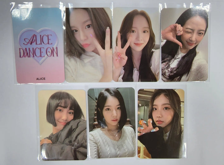 ALICE "DANCE ON" - K-Pop Store Fansign Event Photocard - HALLYUSUPERSTORE
