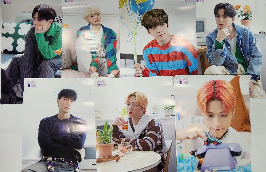 ATEEZ X EVERLINE POP-UP STORE [ATINY ROOM] 4th anniversary  EVENT - Official Event Poster [Updated 11/15] - HALLYUSUPERSTORE
