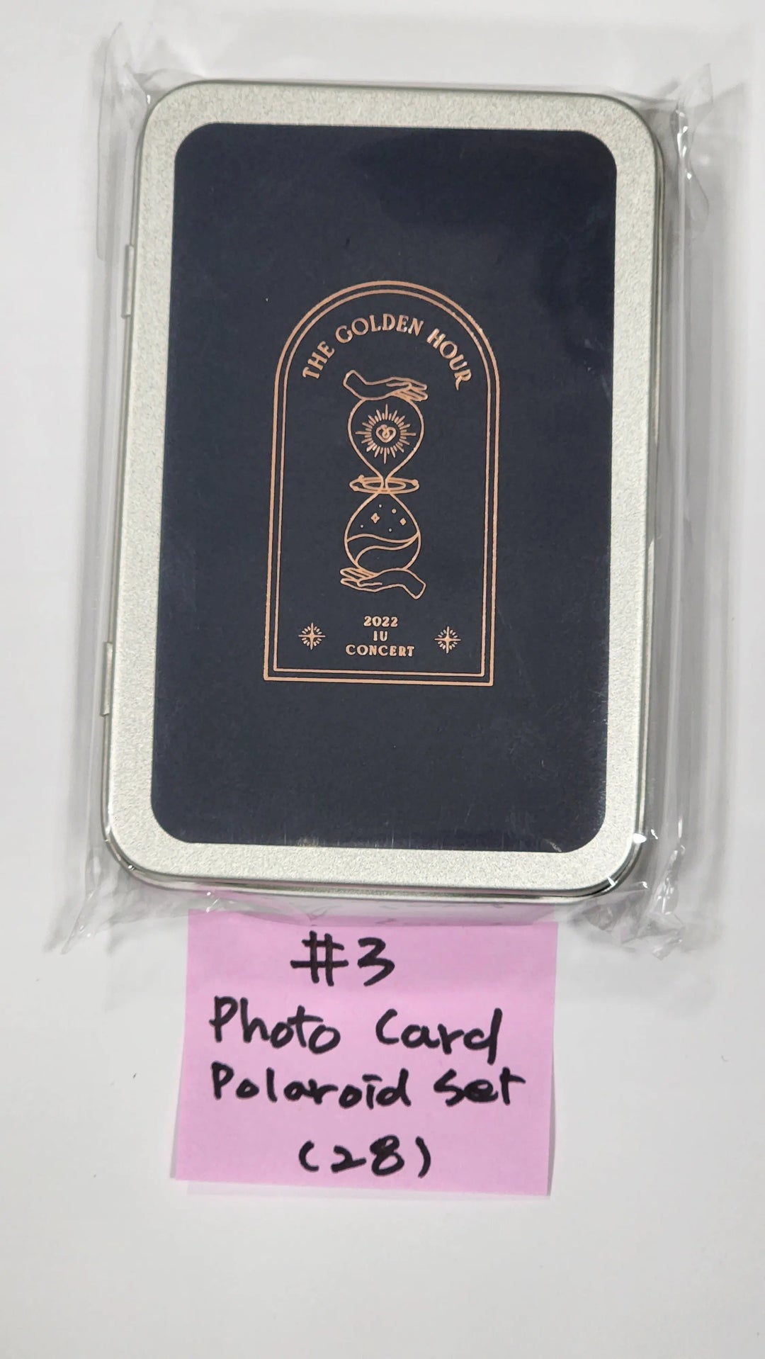 IU  "2022 The Golden Hour" - Official MD [I-Ke Pouch, Poster Set, Pohotcard Set, Mini Photo Book] - HALLYUSUPERSTORE