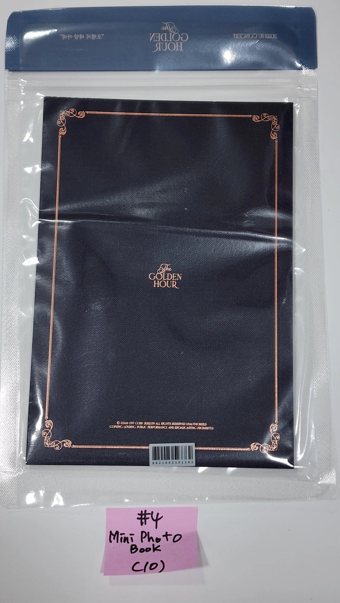 IU  "2022 The Golden Hour" - Official MD [I-Ke Pouch, Poster Set, Pohotcard Set, Mini Photo Book] - HALLYUSUPERSTORE