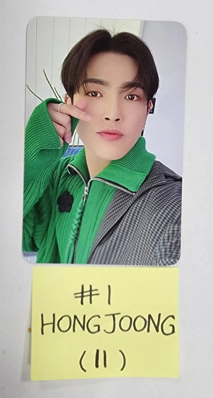 ATEEZ X EVERLINE POP-UP STORE [ATINY ROOM] 4th anniversary  EVENT - Official Trading Photocard - HALLYUSUPERSTORE