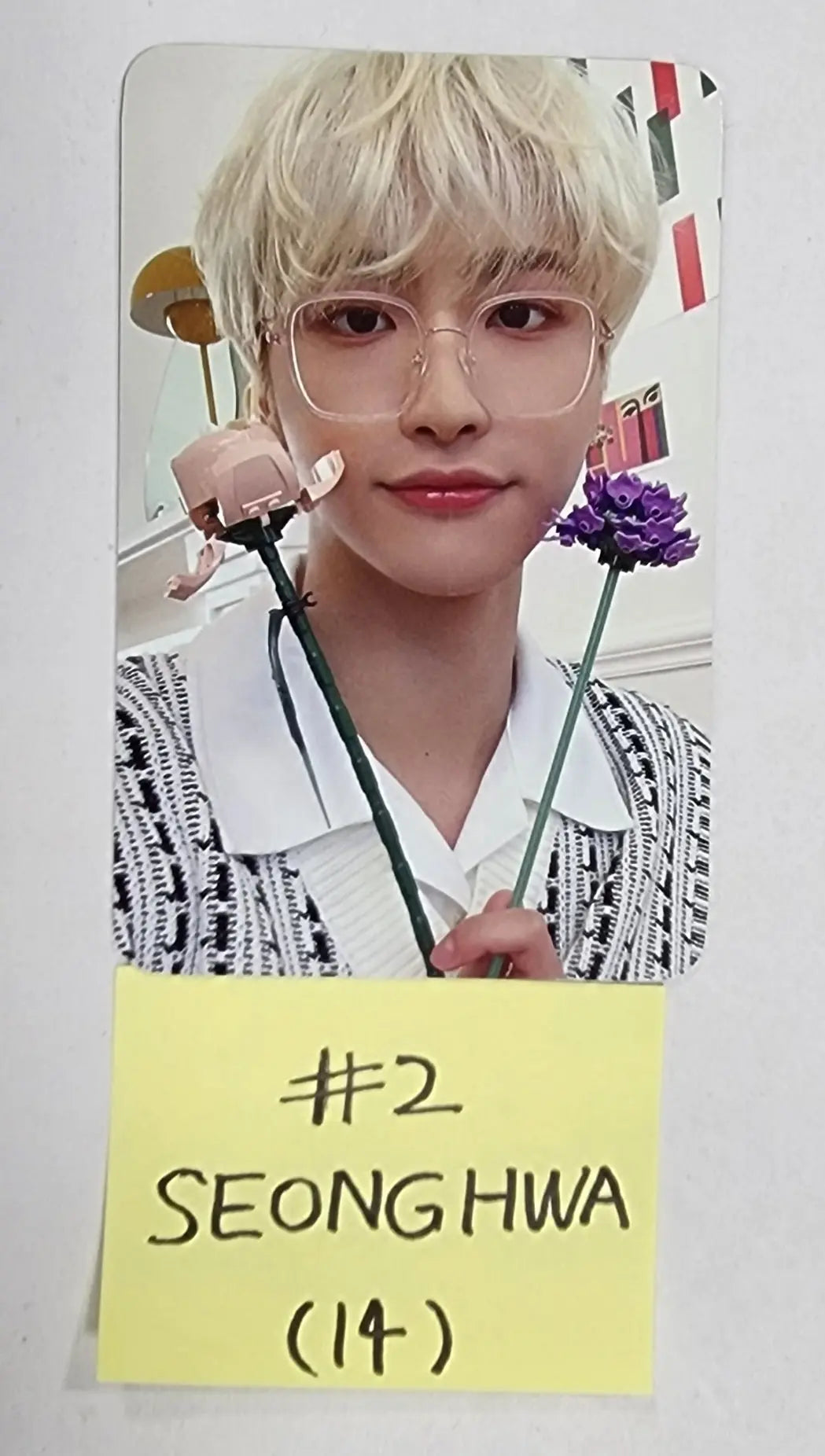 ATEEZ X EVERLINE POP-UP STORE [ATINY ROOM] 4th anniversary  EVENT - Official Trading Photocard - HALLYUSUPERSTORE