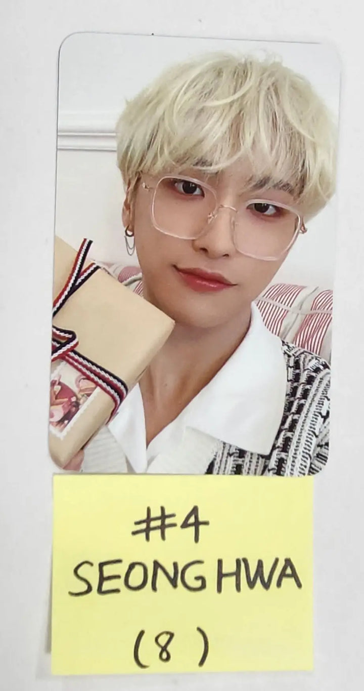 ATEEZ X EVERLINE POP-UP STORE [ATINY ROOM] 4th anniversary  EVENT - Official Trading Photocard - HALLYUSUPERSTORE
