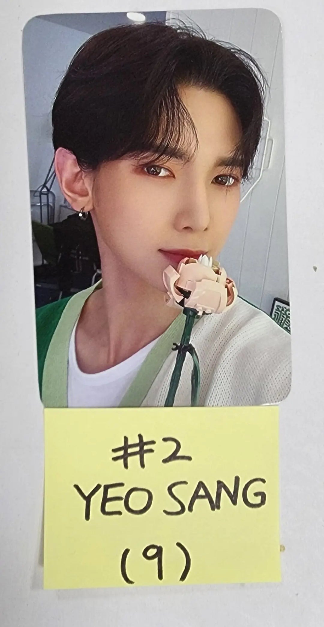 ATEEZ X EVERLINE POP-UP STORE [ATINY ROOM] 4th anniversary  EVENT - Official Trading Photocard - HALLYUSUPERSTORE