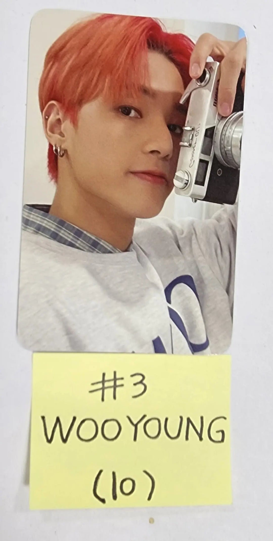ATEEZ X EVERLINE POP-UP STORE [ATINY ROOM] 4th anniversary  EVENT - Official Trading Photocard - HALLYUSUPERSTORE