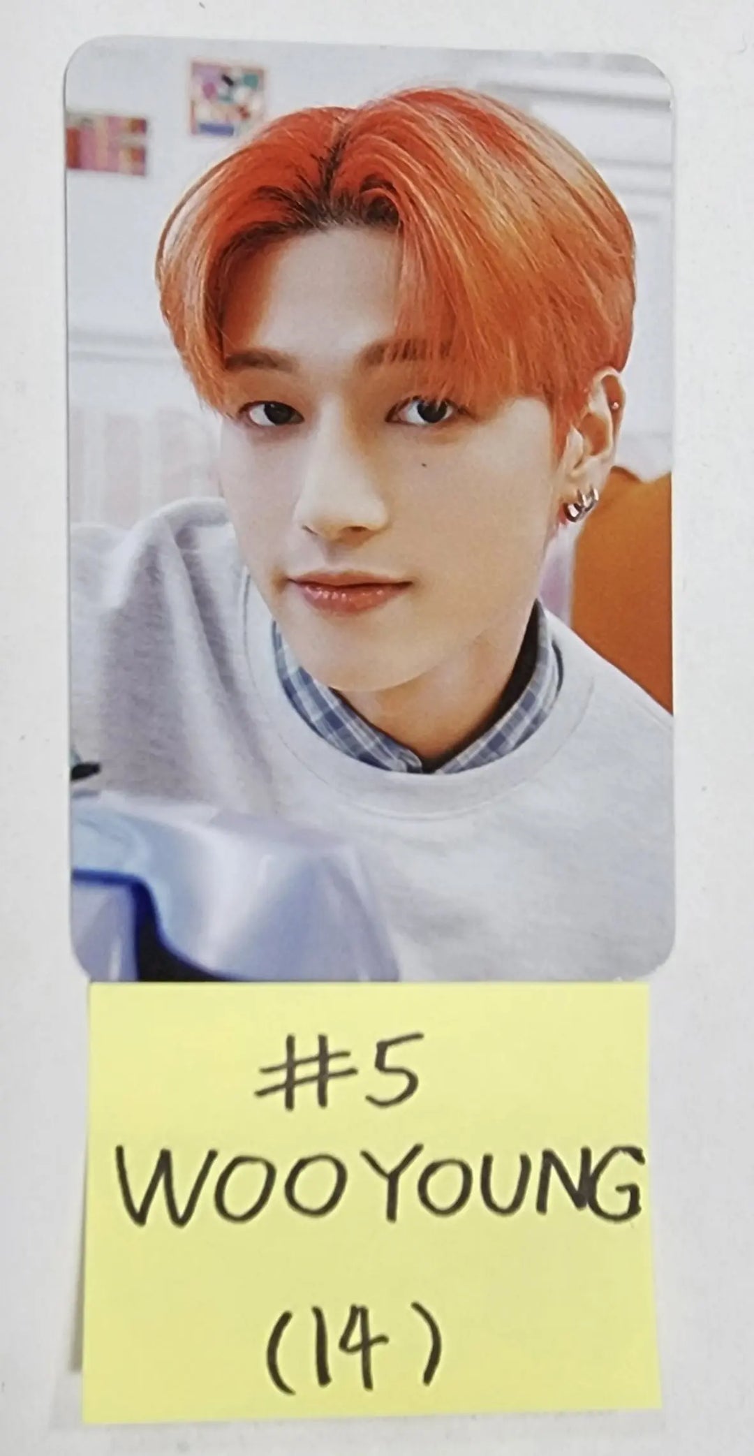 ATEEZ X EVERLINE POP-UP STORE [ATINY ROOM] 4th anniversary  EVENT - Official Trading Photocard - HALLYUSUPERSTORE