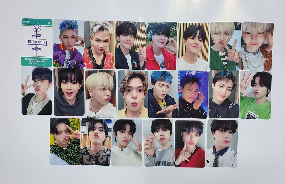 Treasure "Tour Hello IN SEOUL" - Lucky Draw Event  Photocard - HALLYUSUPERSTORE