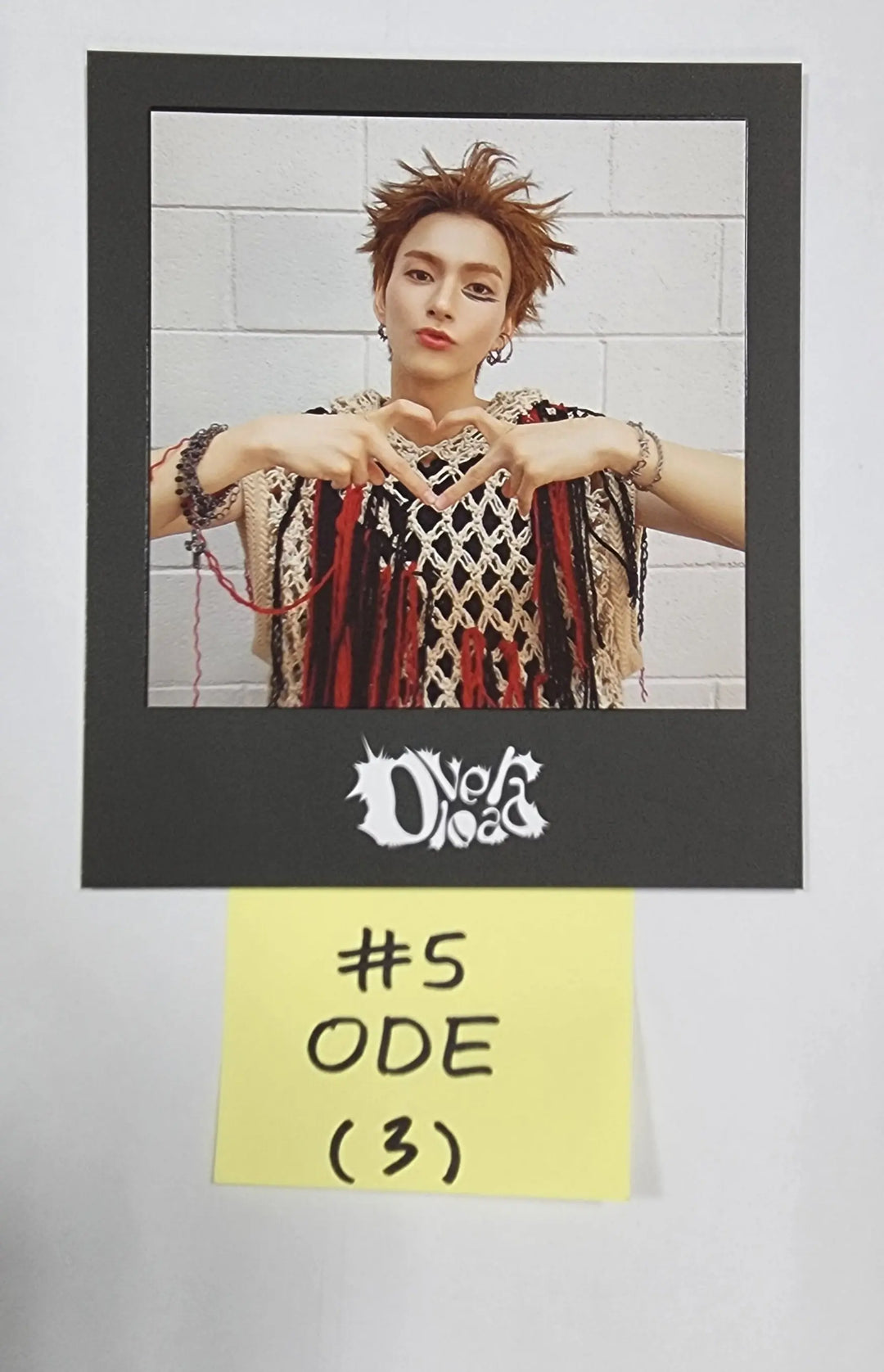 Xdinary Heroes "Overload" - Official Photocard, Polaroid Type Photocard - Must Read ! - HALLYUSUPERSTORE