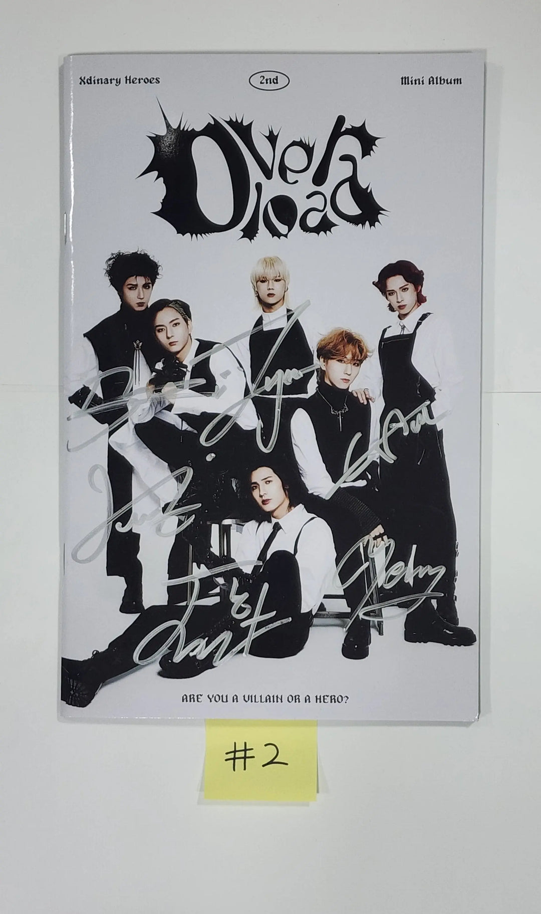 Xdinary Heroes "Overload" - Hand Autographed(Signed) Promo Album (Restocked 11/17) - HALLYUSUPERSTORE