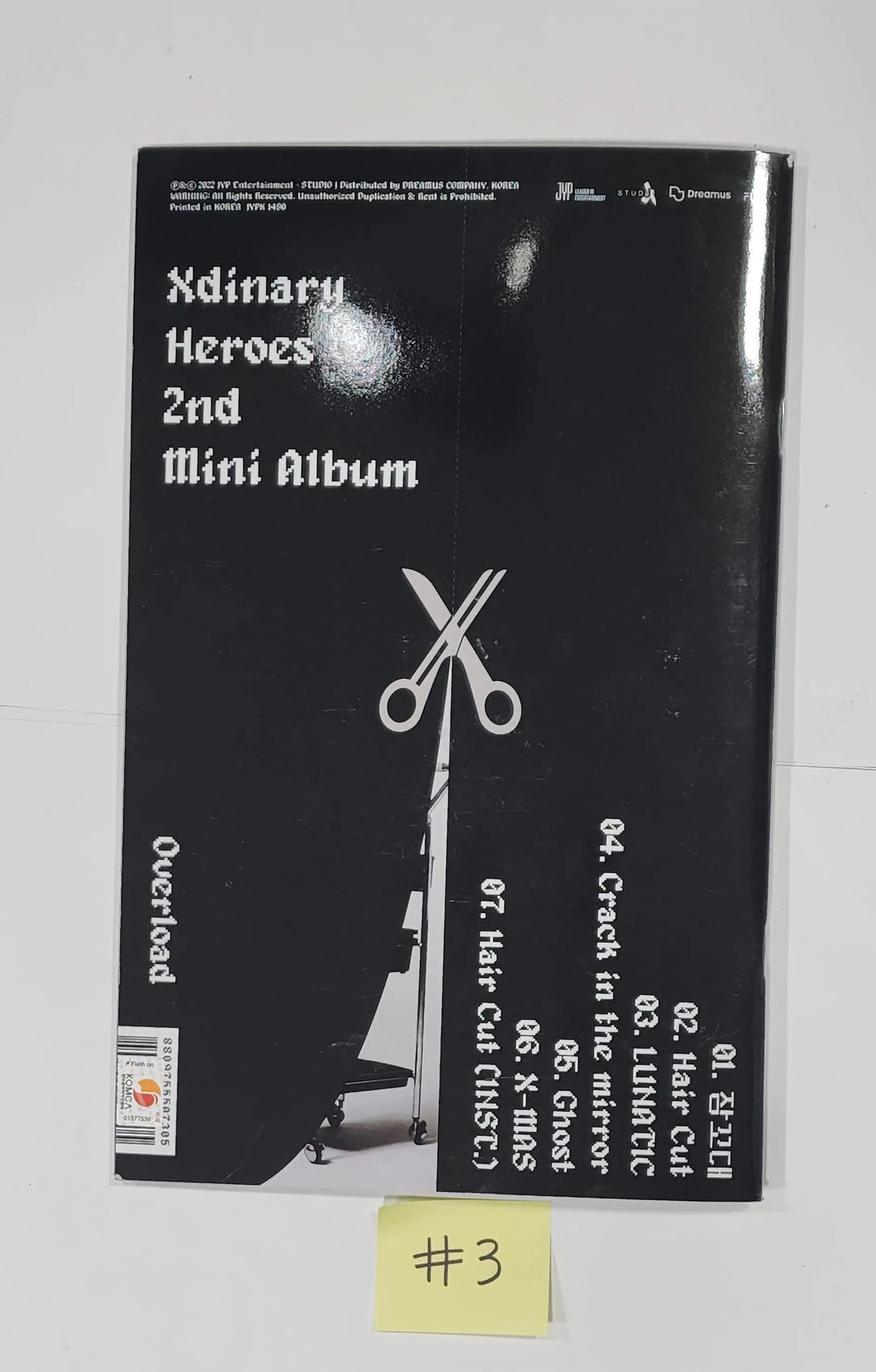 Xdinary Heroes "Overload" - Hand Autographed(Signed) Promo Album (Restocked 11/17) - HALLYUSUPERSTORE