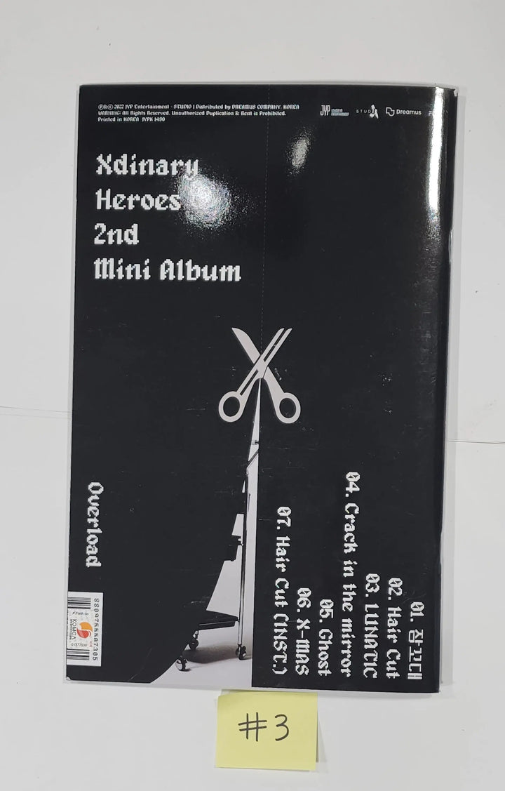 Xdinary Heroes "Overload" - Hand Autographed(Signed) Promo Album (Restocked 11/17) - HALLYUSUPERSTORE