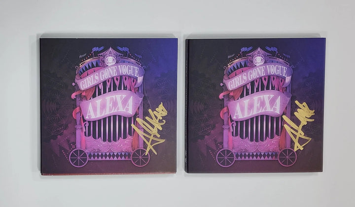 ALEXA "Girls Gone Vogue" - Hand Autographed(Signed) Promo Album - HALLYUSUPERSTORE