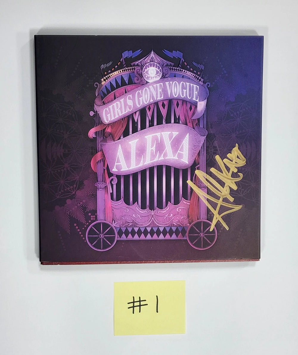 ALEXA "Girls Gone Vogue" - Hand Autographed(Signed) Promo Album - HALLYUSUPERSTORE