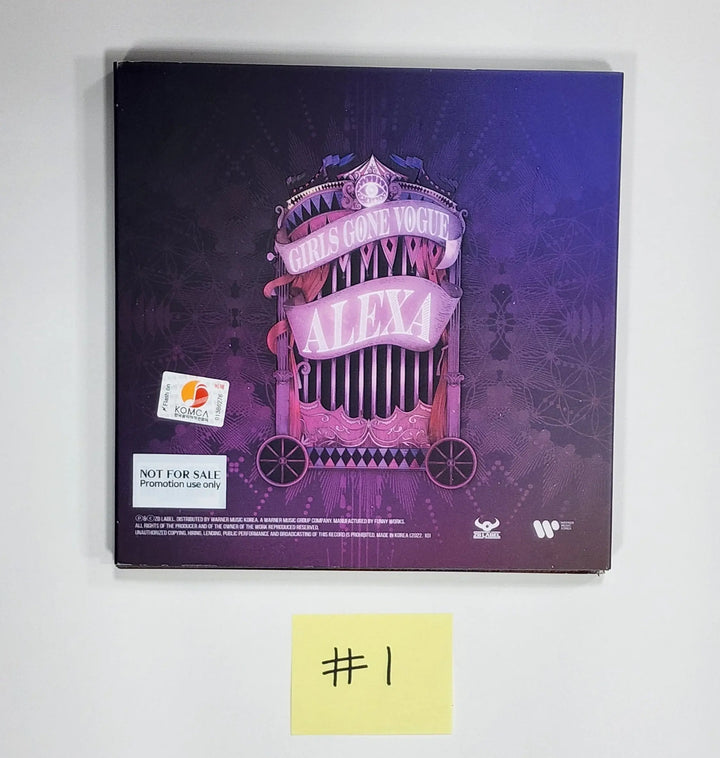 ALEXA "Girls Gone Vogue" - Hand Autographed(Signed) Promo Album - HALLYUSUPERSTORE