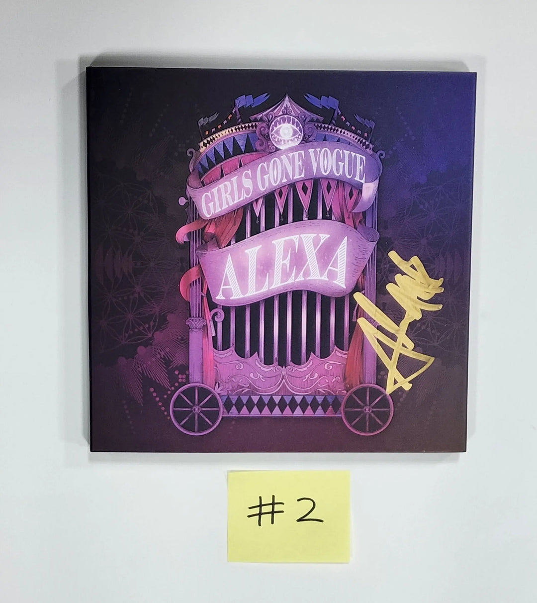 ALEXA "Girls Gone Vogue" - Hand Autographed(Signed) Promo Album - HALLYUSUPERSTORE