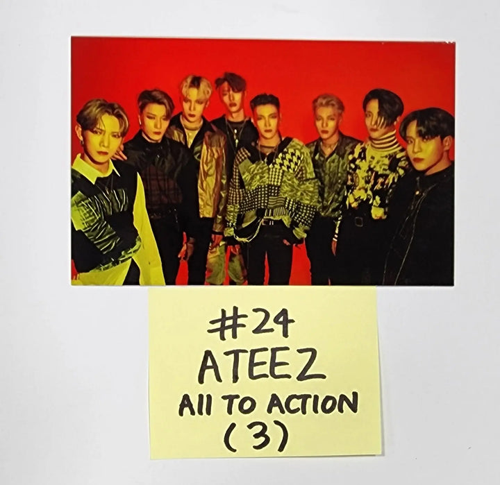 ATEEZ "TREASURE [EP.1,2,3,FIN,EPILOGUE] " [Platform ver.] - Official Photocard - HALLYUSUPERSTORE