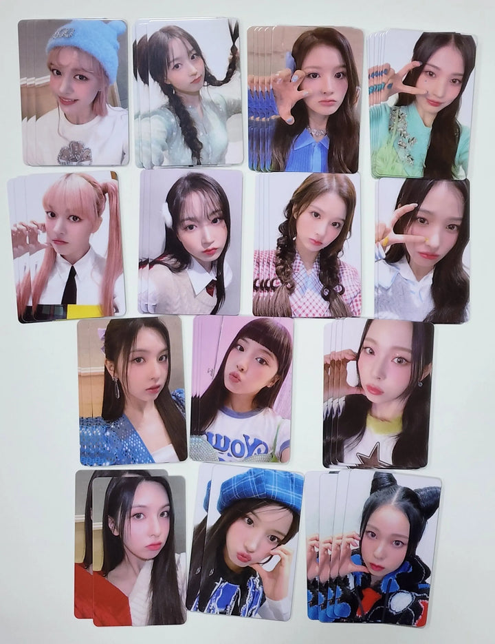 NMIXX 2nd Album "ENTWURF" - Funky Glitter Christmas Makestar Lucky Draw Event PVC Photocard Round 2 - HALLYUSUPERSTORE