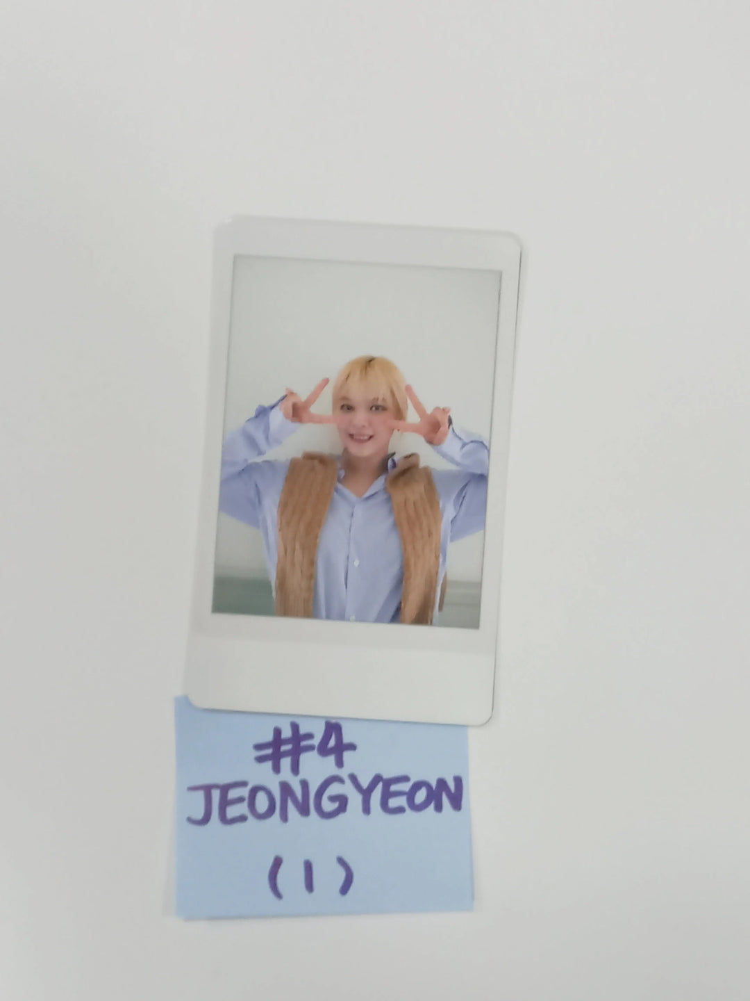Twice 7th Anniversary EVENT - JYP SHOP Special Gift Polaroid type Photocard - HALLYUSUPERSTORE