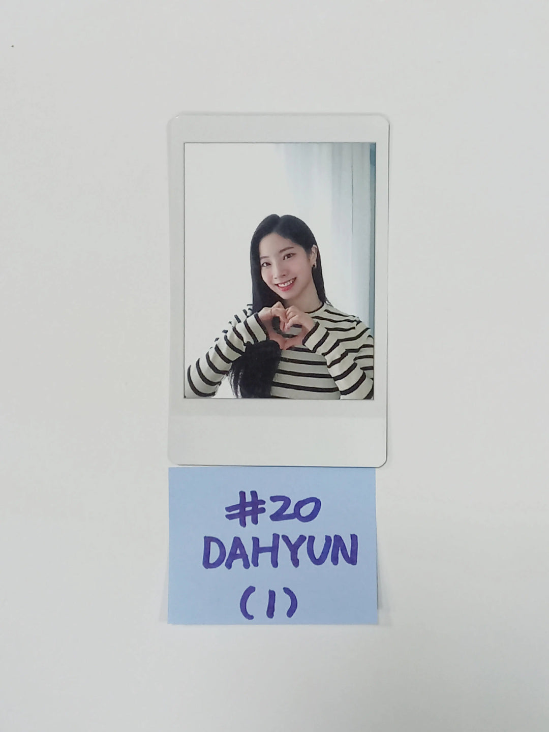 Twice 7th Anniversary EVENT - JYP SHOP Special Gift Polaroid type Photocard - HALLYUSUPERSTORE