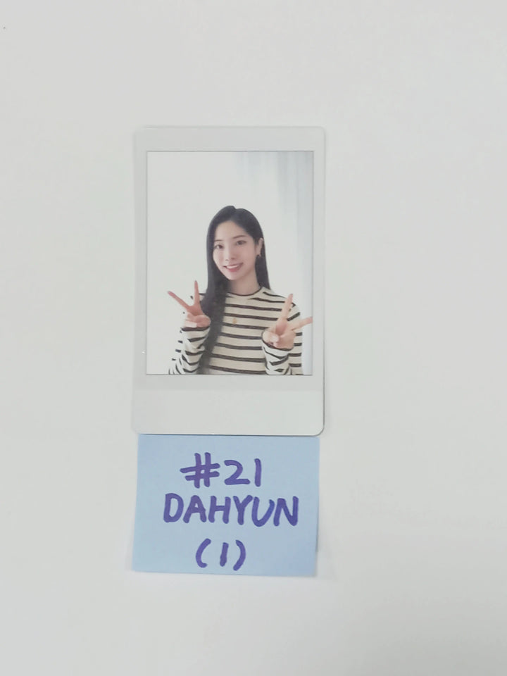Twice 7th Anniversary EVENT - JYP SHOP Special Gift Polaroid type Photocard - HALLYUSUPERSTORE