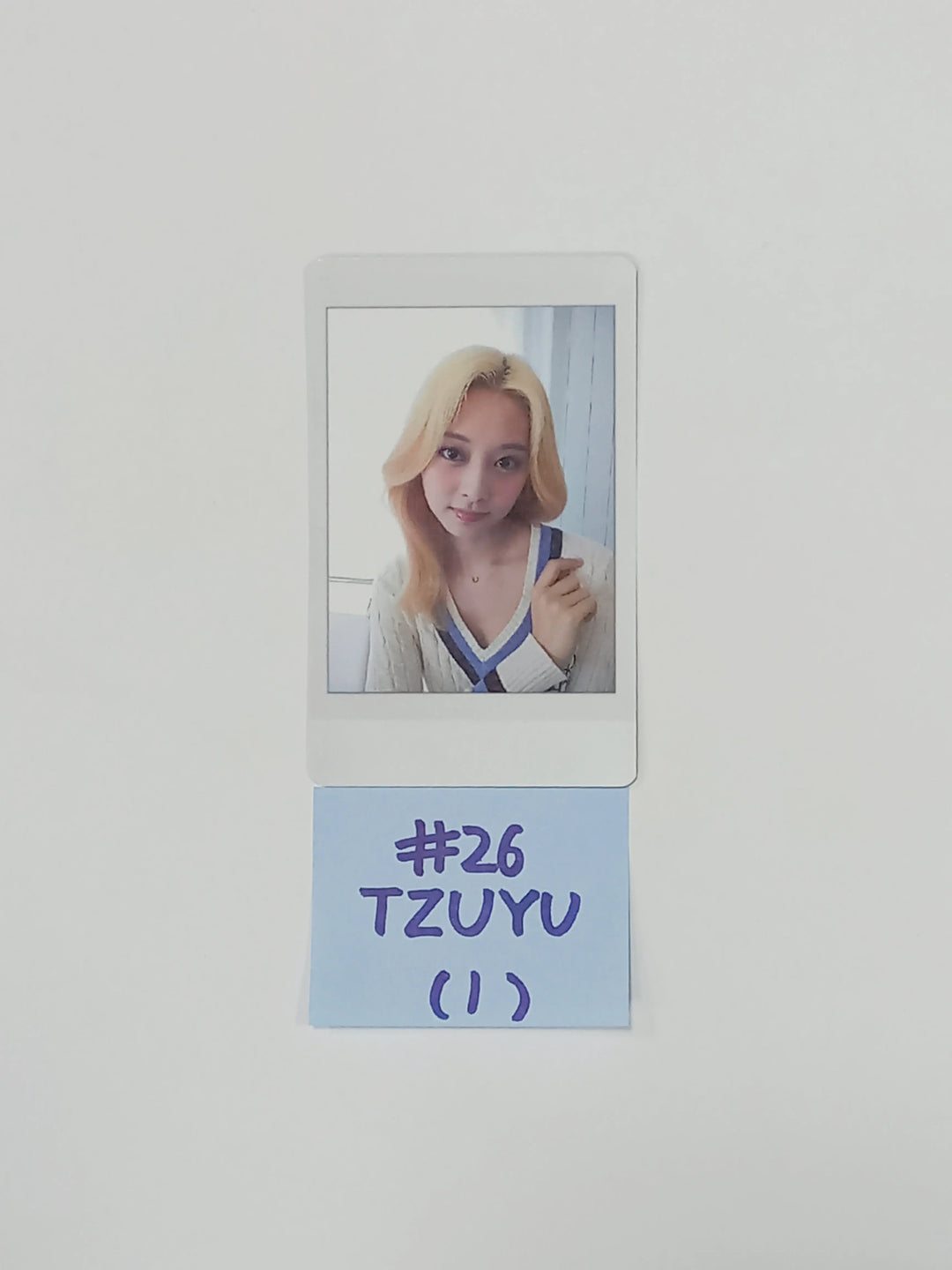 Twice 7th Anniversary EVENT - JYP SHOP Special Gift Polaroid type Photocard - HALLYUSUPERSTORE