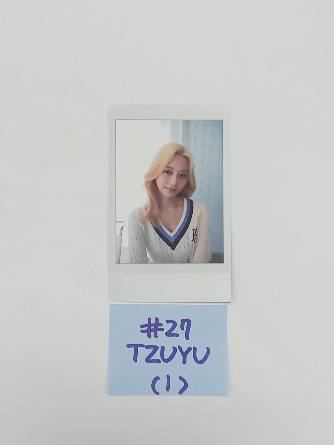 Twice 7th Anniversary EVENT - JYP SHOP Special Gift Polaroid type Photocard - HALLYUSUPERSTORE