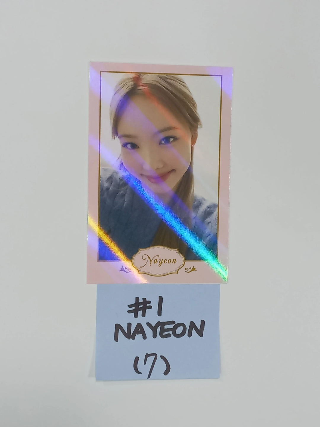 Twice 7th Anniversary EVENT - Official Trading Card (1) - HALLYUSUPERSTORE