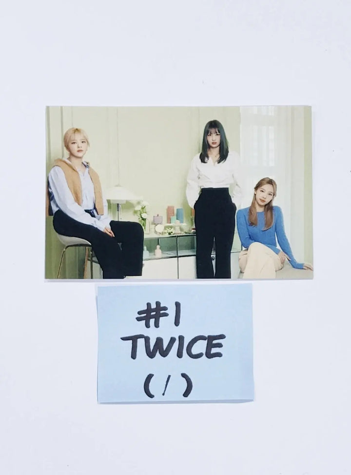 Twice 7th Anniversary EVENT - Official Trading Card (2) - HALLYUSUPERSTORE