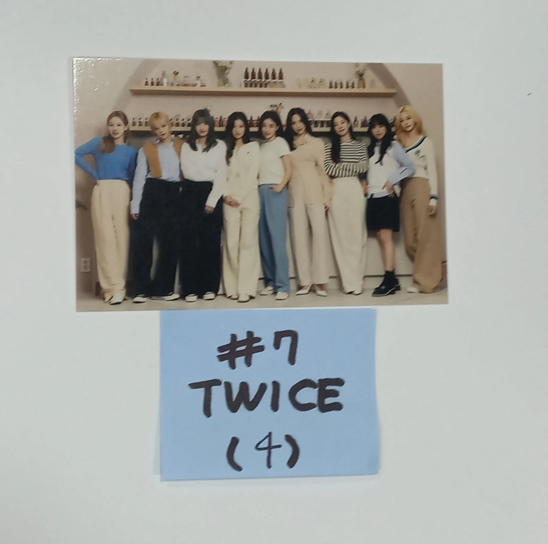 Twice 7th Anniversary EVENT - Official Trading Card (2) - HALLYUSUPERSTORE
