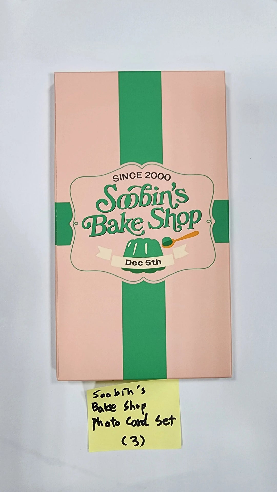SOOBIN (of TXT) - Soobin's Birthday Bake Shop Photocard Set - HALLYUSUPERSTORE