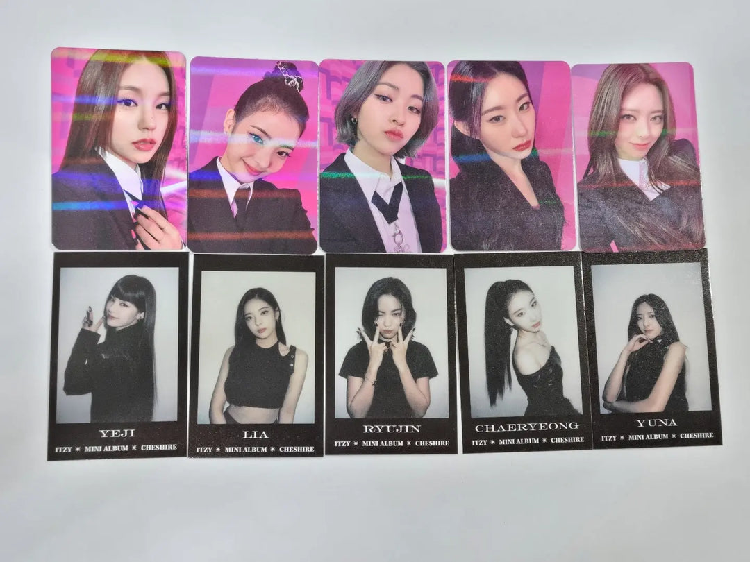ITZY 'CHESHIRE' - Soundwave Pre-Order Benefit Hologram, Polaroid Type Photocard - HALLYUSUPERSTORE