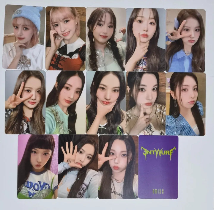 NMIXX 2nd Album "ENTWURF" - Blue Dream Media Lucky Draw Event PVC Photocard - HALLYUSUPERSTORE