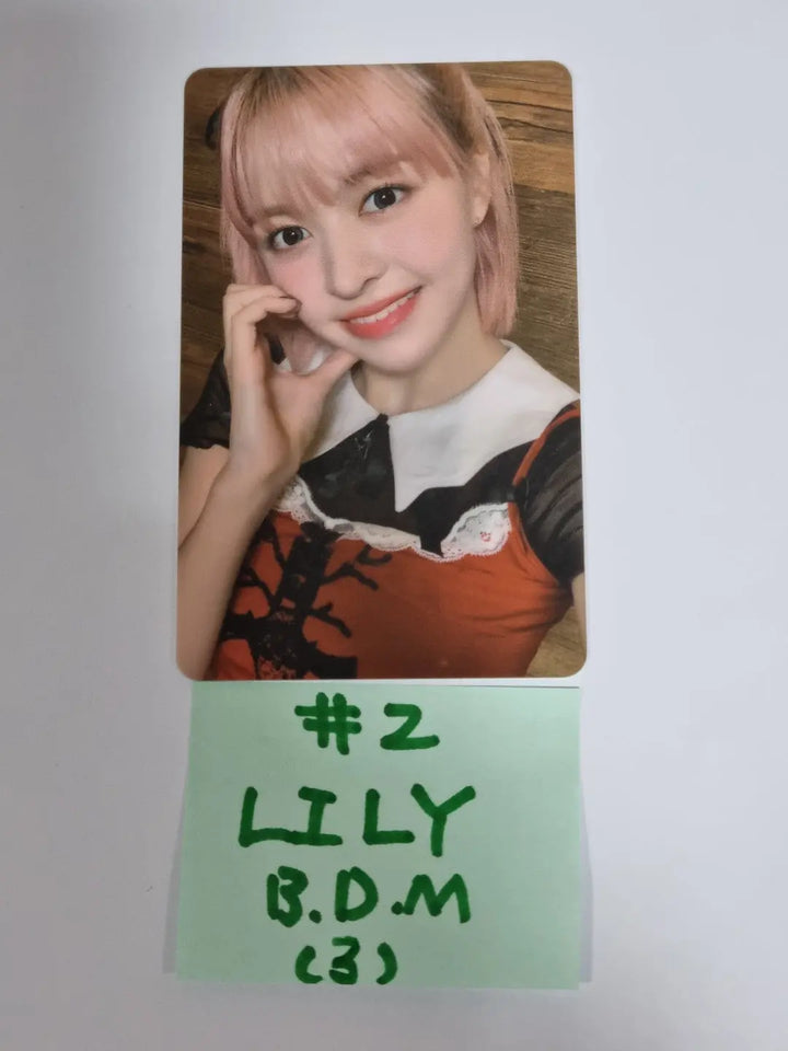 NMIXX 2nd Album "ENTWURF" - Blue Dream Media Lucky Draw Event PVC Photocard - HALLYUSUPERSTORE