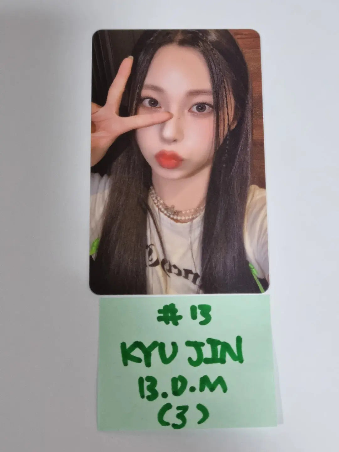 NMIXX 2nd Album "ENTWURF" - Blue Dream Media Lucky Draw Event PVC Photocard - HALLYUSUPERSTORE