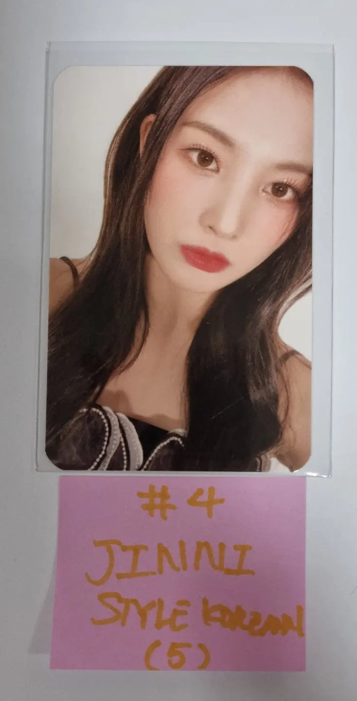 NMIXX 2nd Album "ENTWURF" - Style Korean Fansign Event Photocard - HALLYUSUPERSTORE