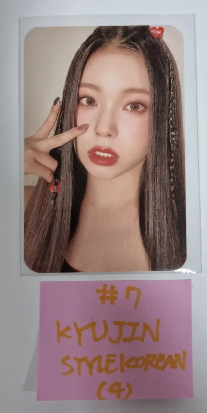 NMIXX 2nd Album "ENTWURF" - Style Korean Fansign Event Photocard - HALLYUSUPERSTORE