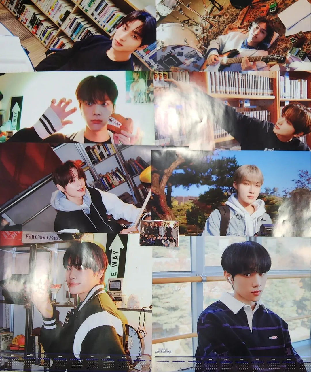 THE BOYZ "THE AZIT" - The Hyundai Seoul Pop-Up Store Event MD [calendar Poster, Gatcha Event Photocard] - HALLYUSUPERSTORE