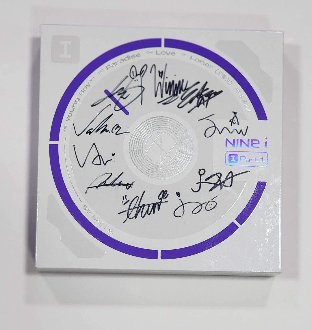 Nine I "I" - Hand Autographed(Signed) Promo Album - HALLYUSUPERSTORE