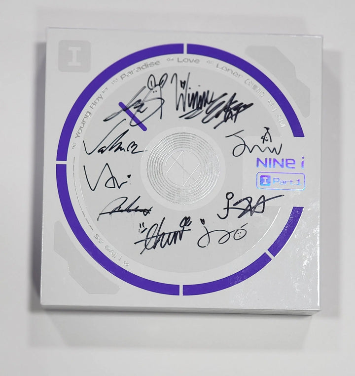 Nine I "I" - Hand Autographed(Signed) Promo Album - HALLYUSUPERSTORE