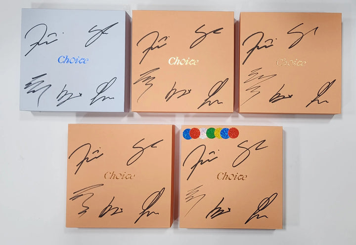 Victon "choice" - Hand Autographed(Signed) Promo Album - HALLYUSUPERSTORE